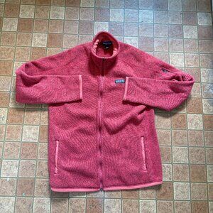 Patagonia Red Better Sweater Jacket Women's Large